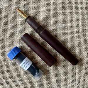  TWSBI Micarta (0.5mm CI) filled with Kyo-iro #01 Gion's Cobblestones